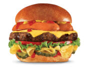 CKE Restaurants
Carl's Jr. and Hardee's new &quot;Most American Thickburger.&quot;