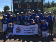 Washington state Little League major baseball champion Cascade Little League all-stars.