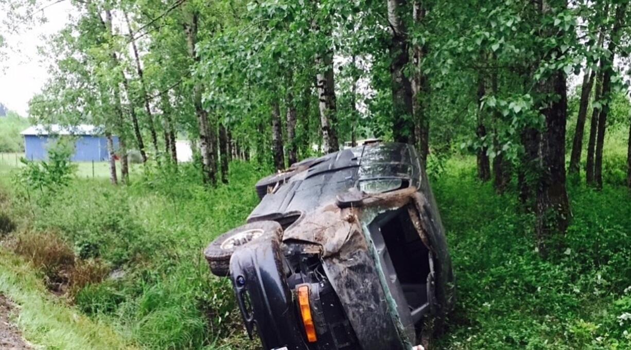 A teenager was killed in a single-vehicle crash south of Hockinson early this morning.