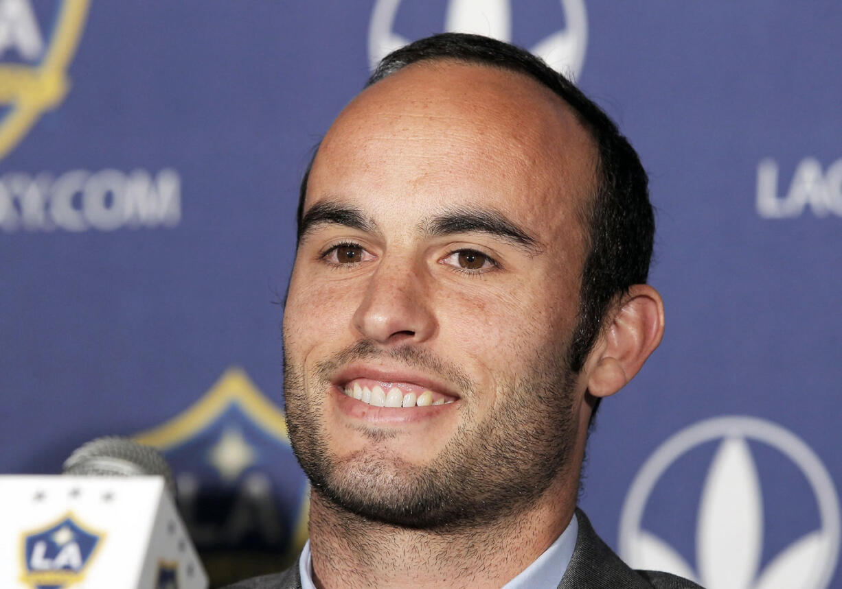 Los Angeles Galaxy forward Landon Donovan (AP files)