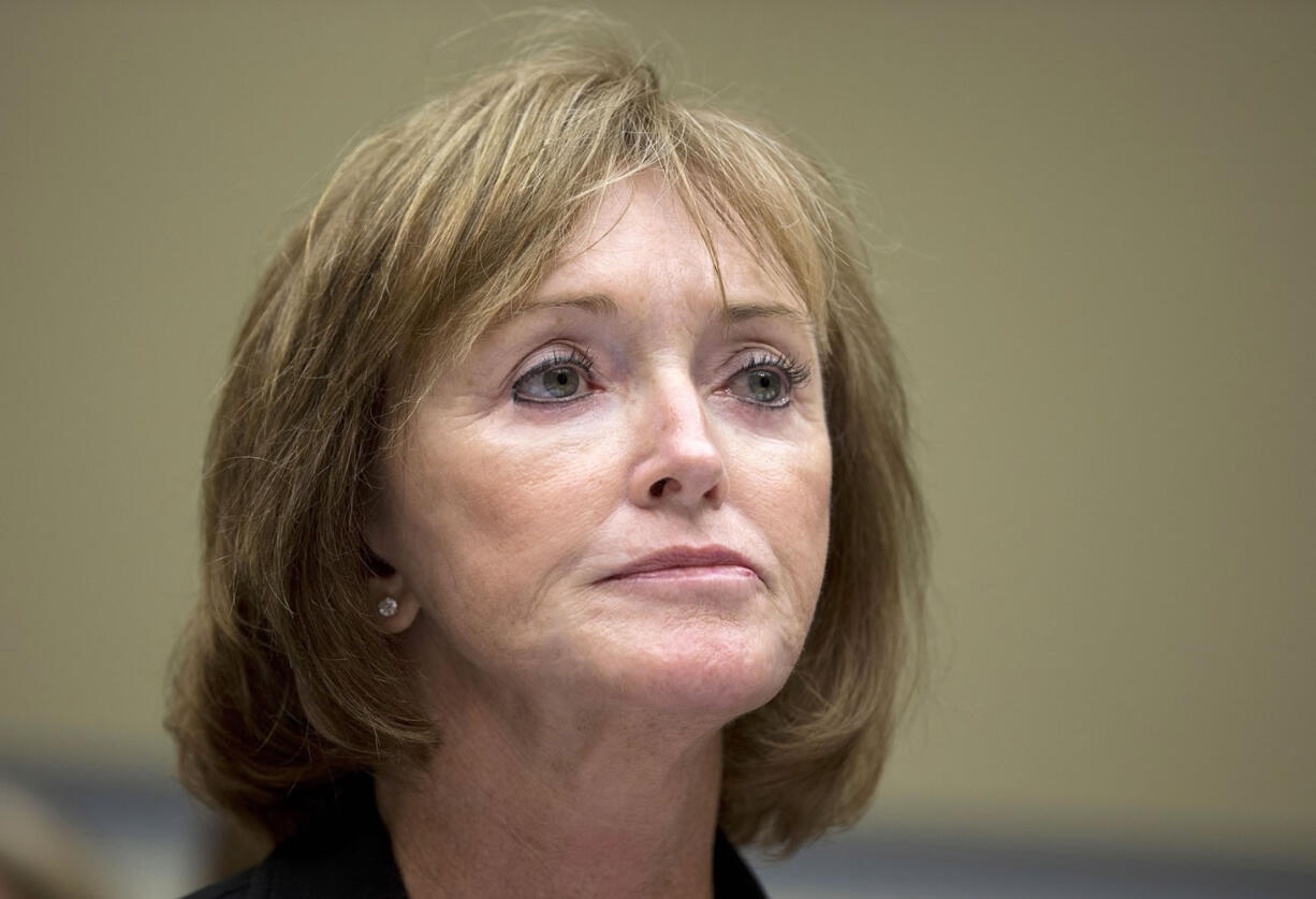 Medicaid Administrator Marilyn Tavenner testifies on Capitol Hill in Washington on Sept. 18. A government watchdog agency says Medicare's prescription drug program kept paying for costly medications even after patients were dead. The problem seems to have started with a bureaucratic rule now getting a second look. A report coming out Friday from the Health and Human Services inspector general says Medicare has been allowing payment for prescriptions filled up to 32 days after a patient's death.