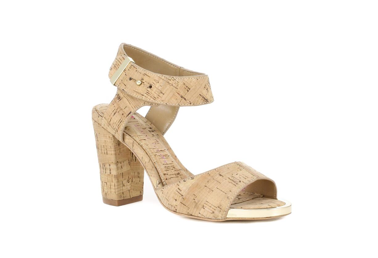 Elaine Turner
The Renata Cork Stacked Heel.