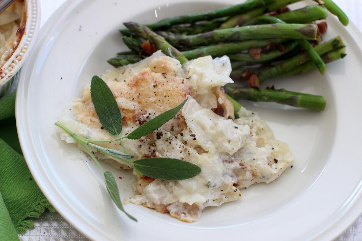 Scalloped Potatoes.