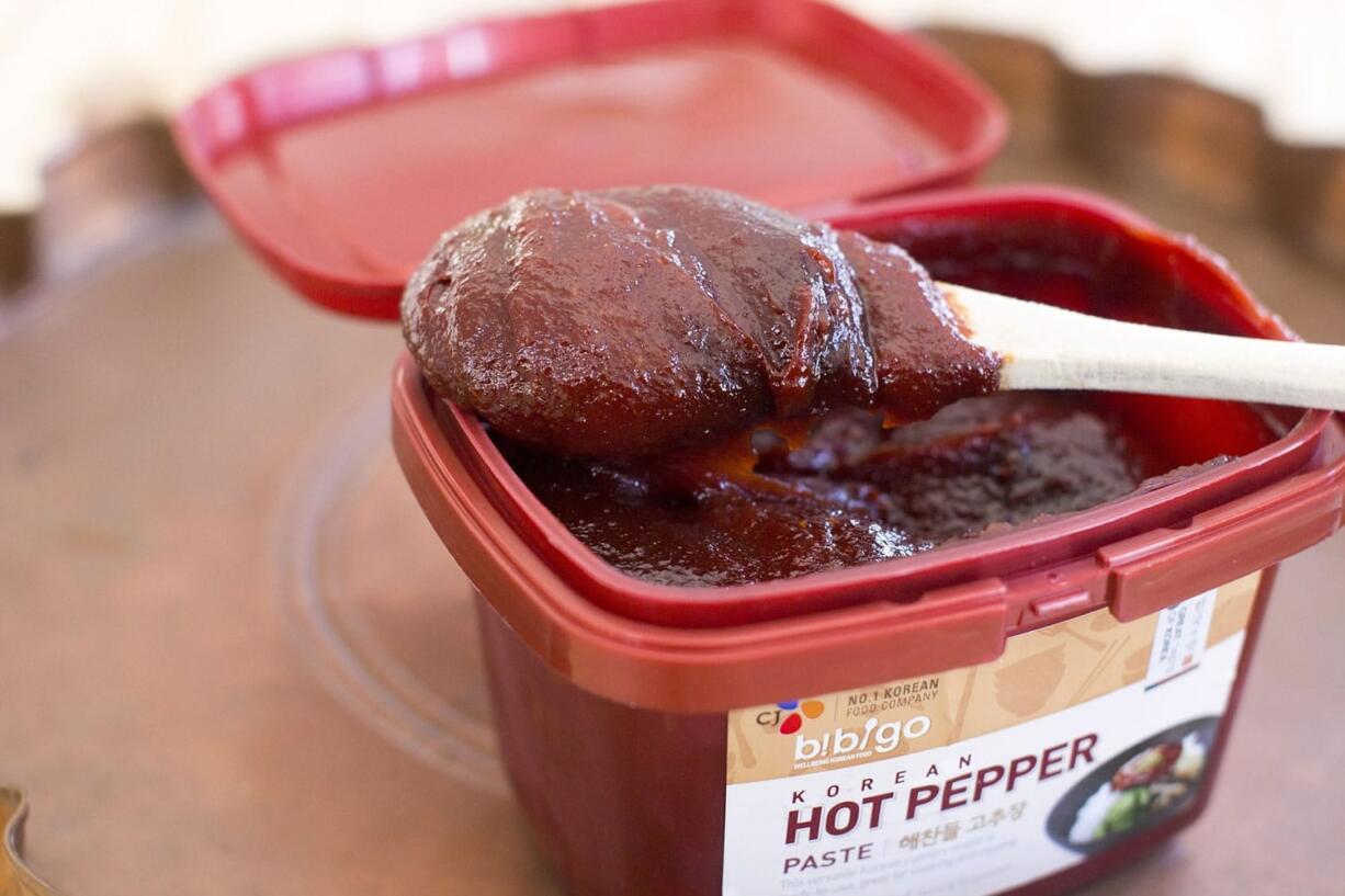 MatthewMead/Associated Press
Korean hot pepper paste.