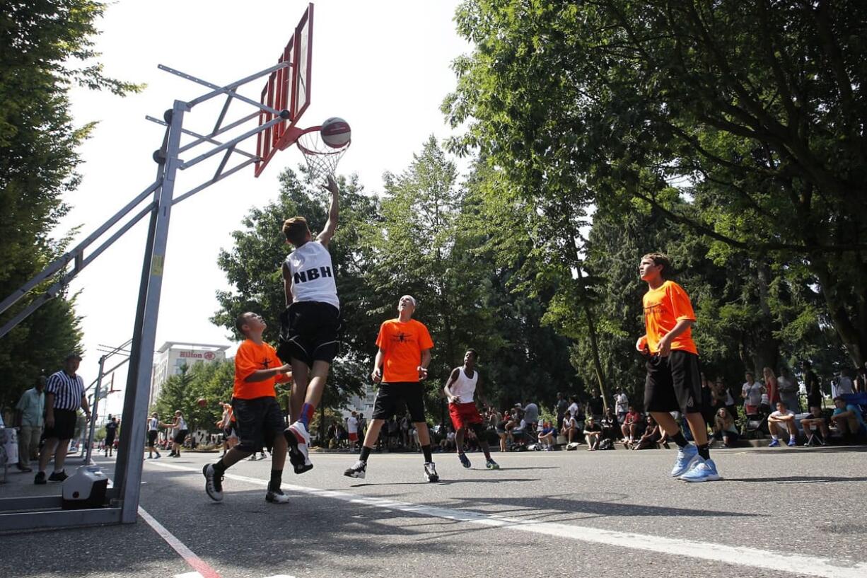 The Hoops on the River basketball tournament is Aug.