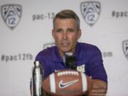 Washington head coach Chris Petersen.