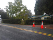 The Clark County Sheriff's Office is investigating a shooting that occurred early this morning outside this house in the 4800 block of Northeast 58th Street in the Vancouver area.