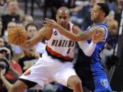 Portland's Arron Afflalo (4) expects to play in Game 3 of the Blazers' playoff series against Memphis.