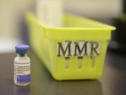 A measles vaccine (Associated Press files)