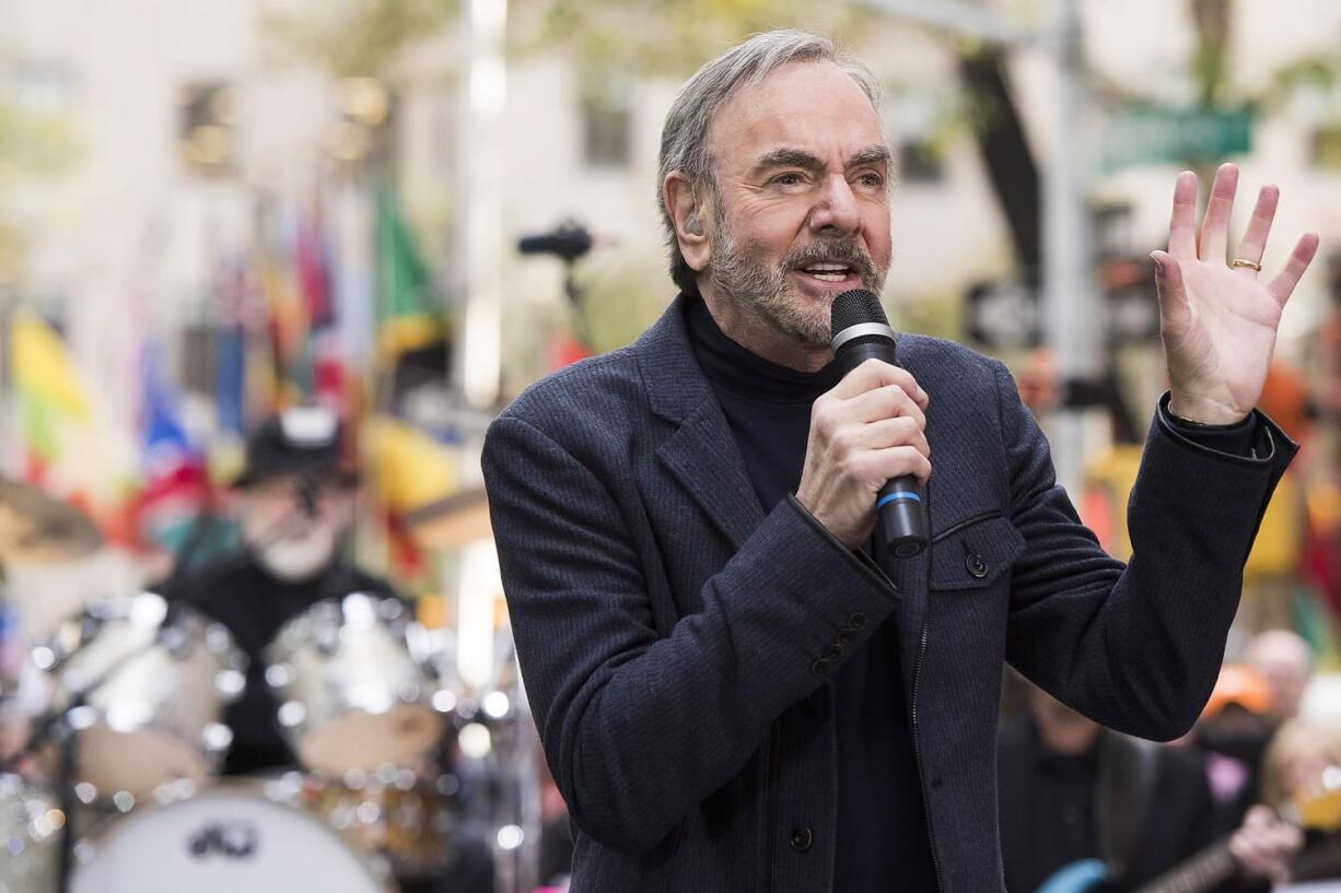 Neil Diamond performs on NBC's &quot;Today&quot; show on Monday in New York.