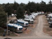 More than 80 Airstreams were in Astoria on July 17-21 for a rally with the Oregon Airstream Club.