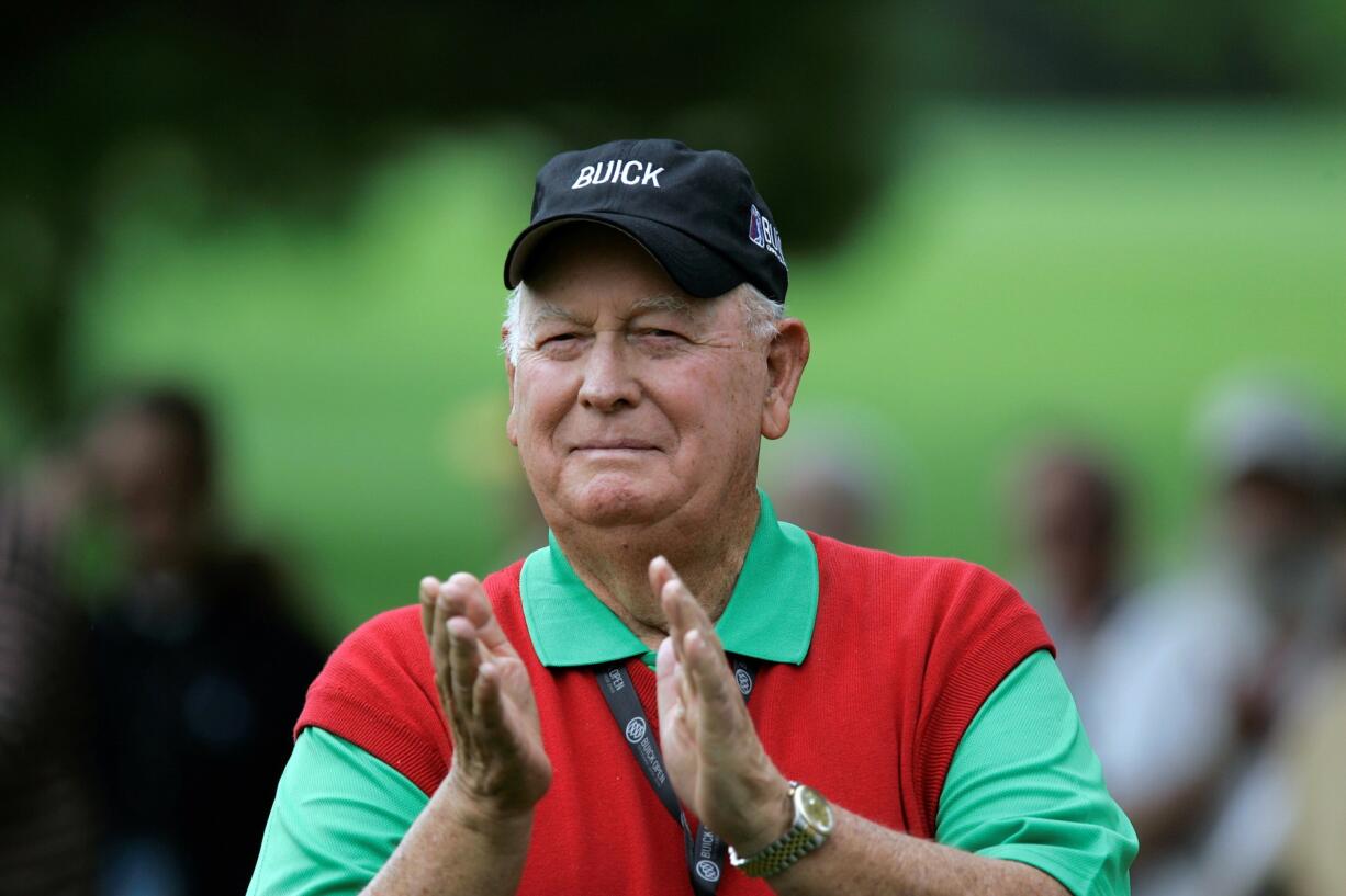 Billy Casper, pictured here in 2008, a prolific winner on the PGA Tour whose career was never fully appreciated in the era of the &quot;Big Three,&quot; died Saturday, Feb. 7, 2015, at his home in Utah.