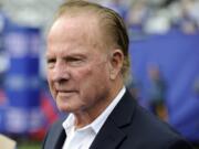 Former New York Giants player and television sports broadcaster Frank Gifford, pictured here in 2013, died on Sunday, Aug. 9, 2015 at his Connecticut home of natural causes. He was 84.