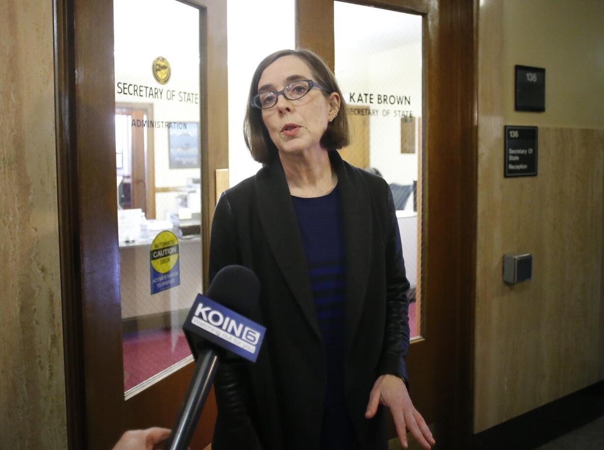 Kate Brown, Oregon secretary of state