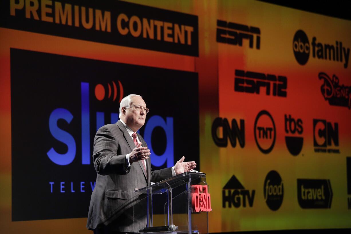 Associated Press files
President and CEO Joe Clayton of Dish Network, which said satellite TV subscriber losses accelerated this past quarter.