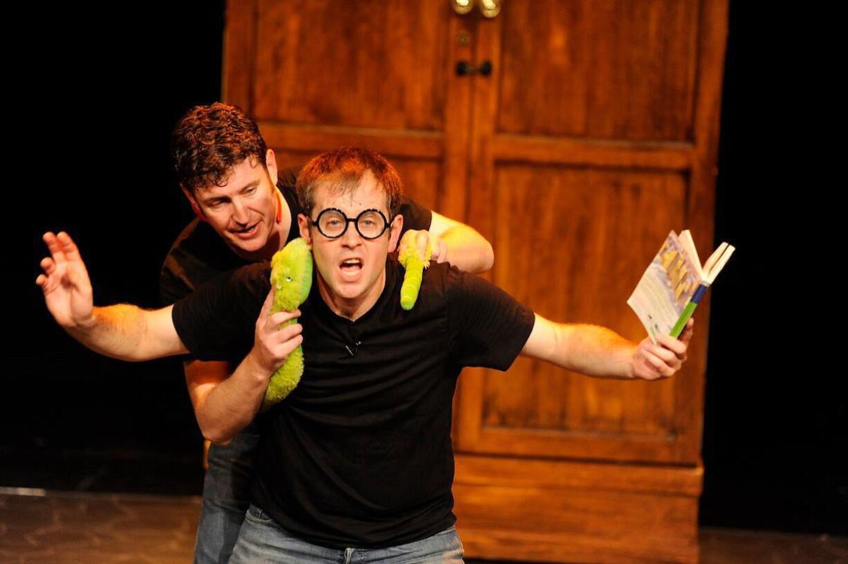 Actors Daniel Clarkson and Jefferson Turner condense all seven Harry Potter books into the parody show &quot;Potted Potter&quot; at Newmark Theatre in Portland.