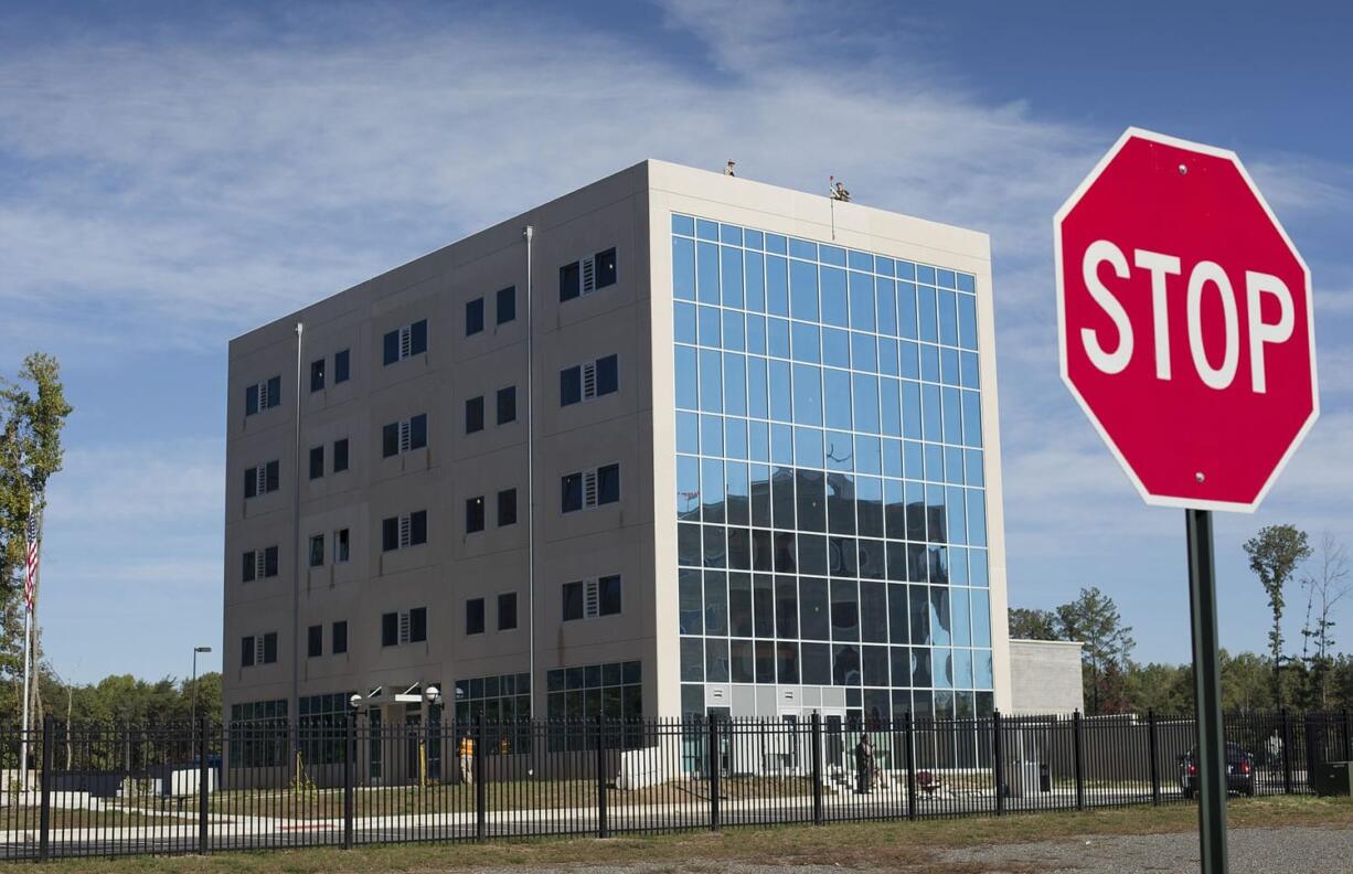 This 5-story building represents a US Consulate, shown during a US Diplomatic Security Service High Threat training program held at a mock town named Erehwon, &quot;nowhere&quot; spelled backwards, on a rural Virginia military base, Thursday, Oct. 9, 2014. Two years after the deadly attack on a U.S. facility in Benghazi, Libya, the Diplomatic Security Service that is responsible for protecting some 100,000 Americans around the world has dramatically expanded training.