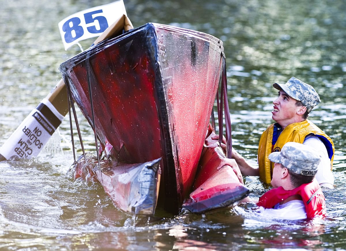 How to build a durable cardboard boat 