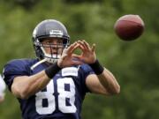 Jimmy Graham's early debut with the Seahawks has been exactly what was expected as he works through training camp Monday, Aug.