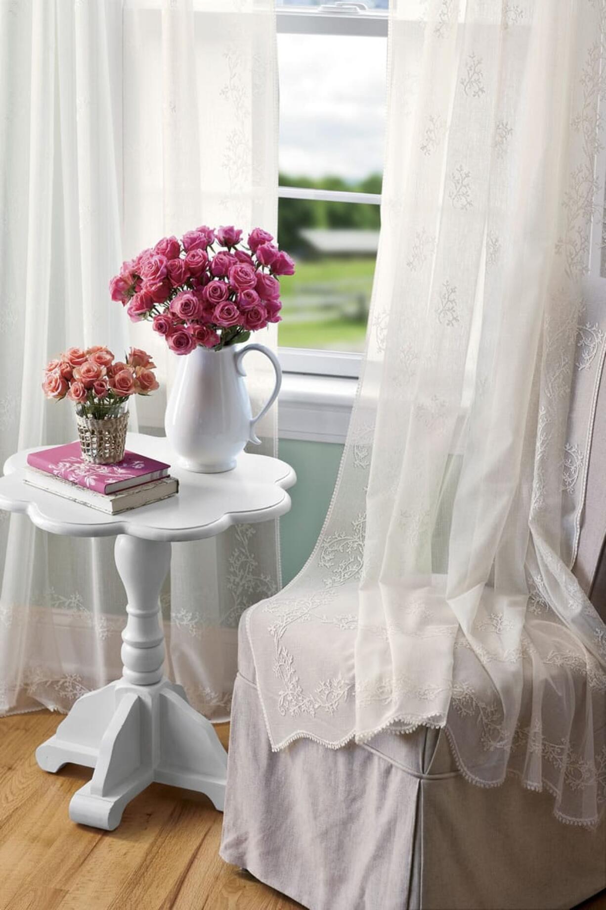 Country Curtains
Divine Sheer curtains by Country Curtains. Window treatments should be cleaned once or twice a year and the best method varies by material.