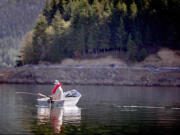 Trout season is open now at Swift Reservoir until the end of November.