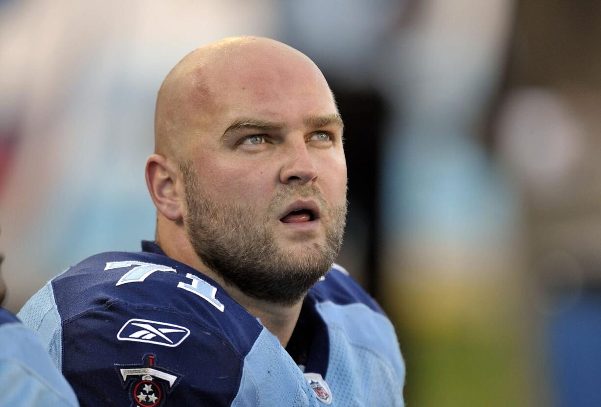 Tennessee Titans tackle Michael Roos, a graduate of Mountain View High School, announced Thursday, Feb. 26, 2015, that he will retire. Roos concludes his 10-year NFL career, all with the Titans, ranking 11th on the franchise list of games played with 148.