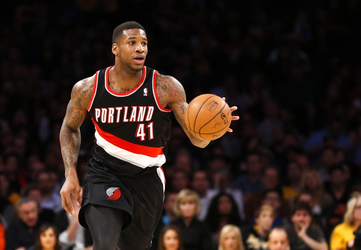 Portland Trail Blazers forward Thomas Robinson suffered a torn thumb ligament in Summer League play.