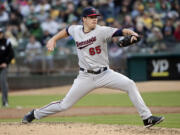 Minnesota Twins starting pitcher Trevor May of Kelso makes his major league debut Saturday against the Oakland Athletics.