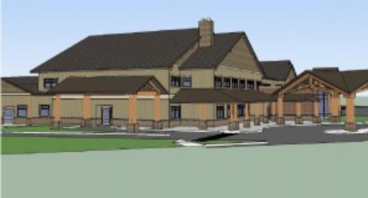 The first phase of the Community Home Health &amp; Hospice's Vancouver center - 3100 Northeast 136th Circle - will be complete by the end of 2012.