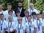 Vancouver Futsal Academy boys under-9 division national champions.