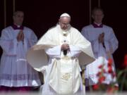 Pope Francis arrives Sunday to celebrate a canonization ceremony of four new saints in St. Peter's Square at the Vatican. Among them are Arab nuns Sts.