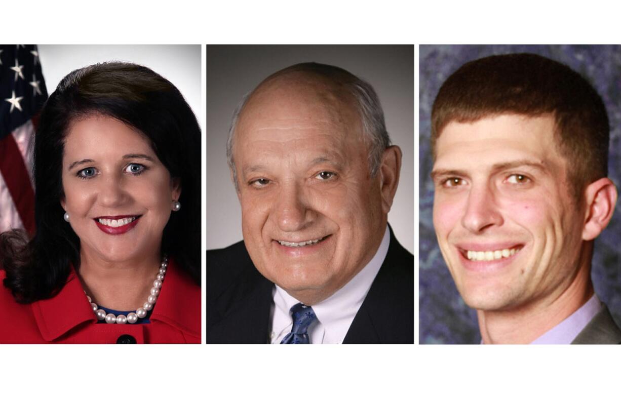14th District candidates: Gina McCabe, Paul George, Adam Yoest