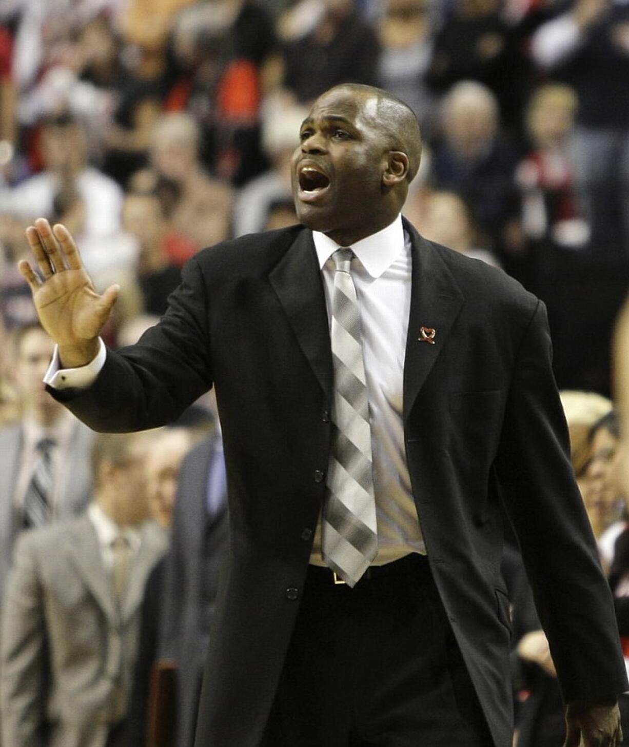 Portland Trail Blazers coach Nate McMillan