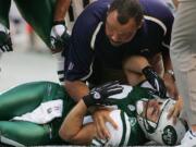 New York Jets receiver Wayne Chrebet retired from the NFL after suffering this concussion in 2005.