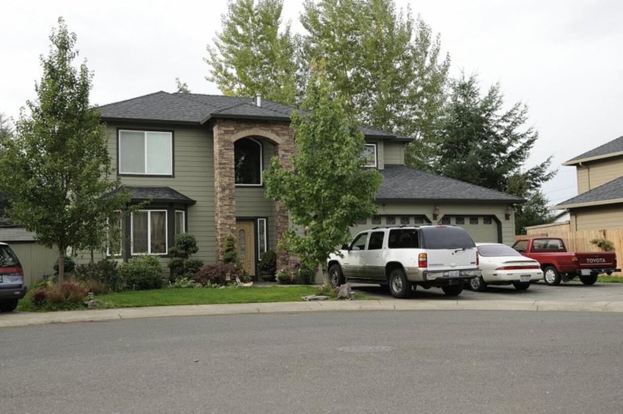 This is the North Hearthwood neighborhood home of Sandra and Jeffrey Weller.