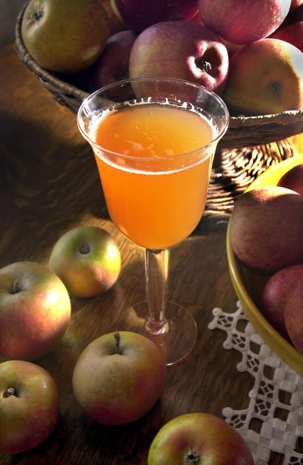 Columbian files
Fresh-pressed apple cider is a part of the Old Apple Tree Festival today in Vancouver.