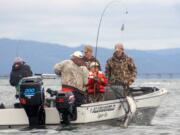 Washington and Oregon officials attempt to keep chinook retention open through Labor Day in the Columbia River estuary, but the holiday is late his year, falling on Sept.