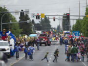 The Parade of Bands in Hazel Dell on saturday May 18, 2013.