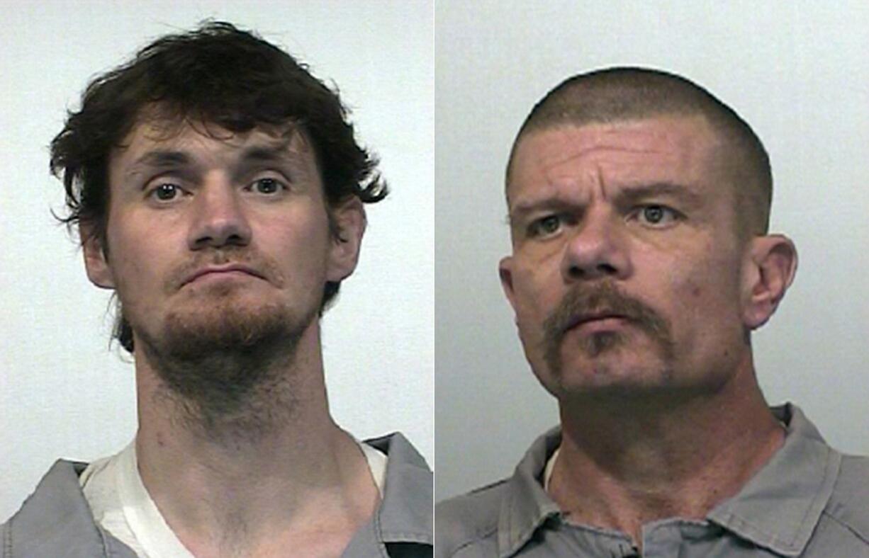 Donald William McLain, 33, left, is now in the county jail and appeared in court Wednesday.