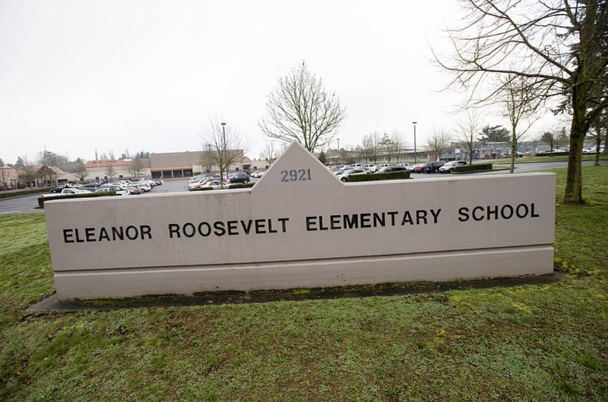 Eleanor Roosevelt Elementary School issued a lock down after a report of a child bringing a toy gun to the school Tuesday morning