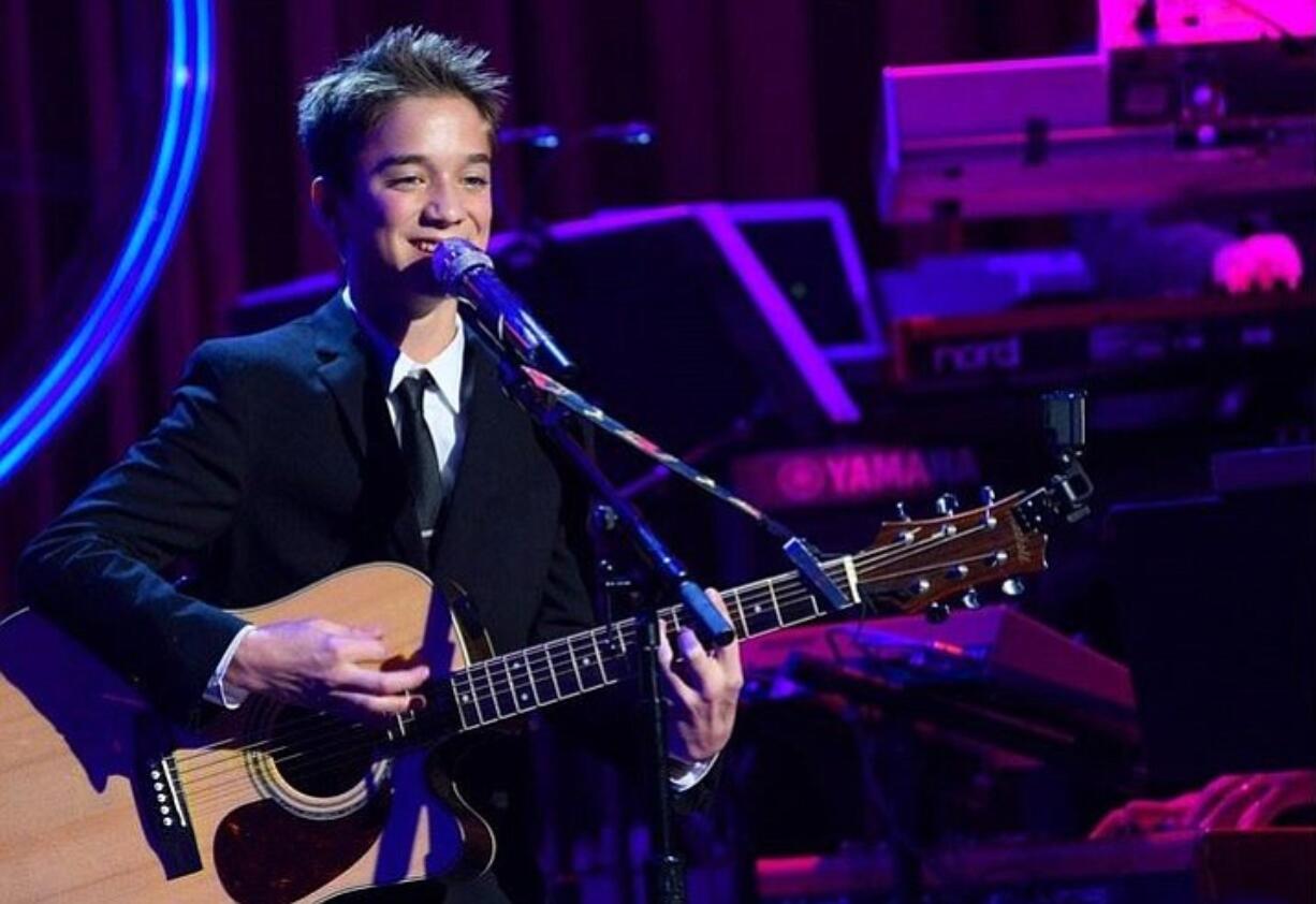 Daniel Seavey, 15, of Vancouver performs last week at the House of Blues Sunset Strip in Los Angeles.