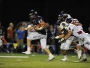 Skyview High School Sherwood High School at Kiggins Bowl Friday September 2, 2011 in Vancouver, Washington.