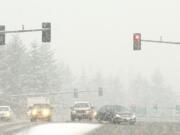 Motorist turn onto I-5 south from N.E.