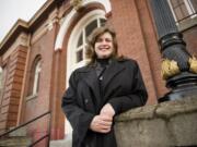 Executive Director Susan Tissot, outside the Clark County Historical Museum, will begin a new job in California in June.