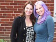 Jennifer Chilton (left) and Kimberly Abell (right) survived years of sexual and emotional abuse by their father, who was later sentenced to 20 years in prison.