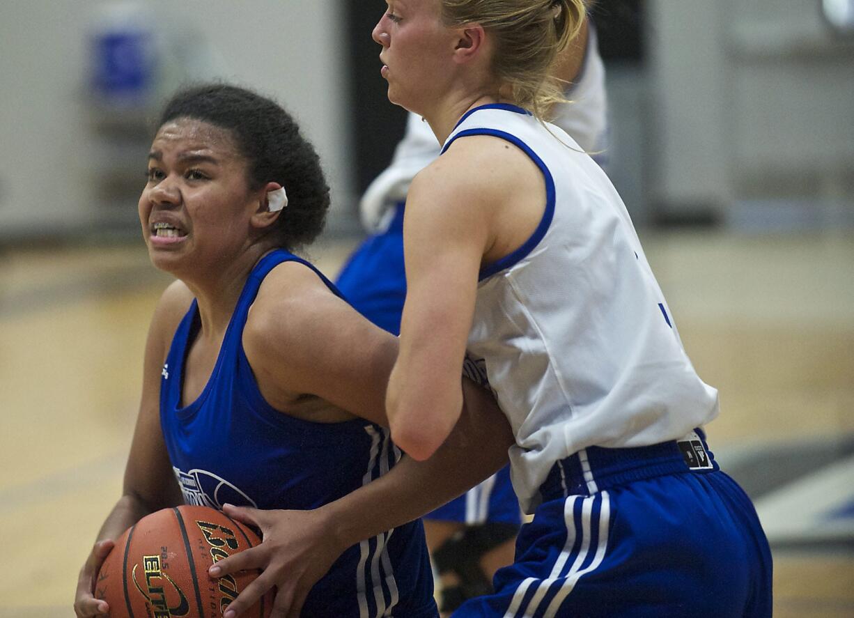 Girls all-star player of the game Union's T.