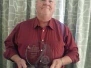 Vancouver's Mike Ray, recipient of the 2014 District Administrator Little League Meritorious Service Award.