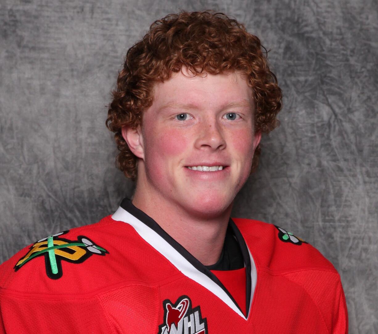 Portland Winterhawks right winger Alex Schoenborn