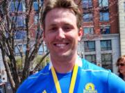 Columbian Sport Editor Micah Rice ran the Boston Marathon on Monday in Boston.