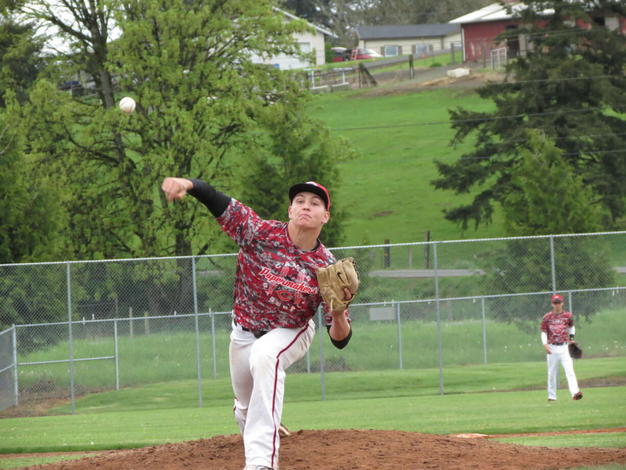 The Camas baseball team only scored one run Saturday, and that was all Dylan White needed.